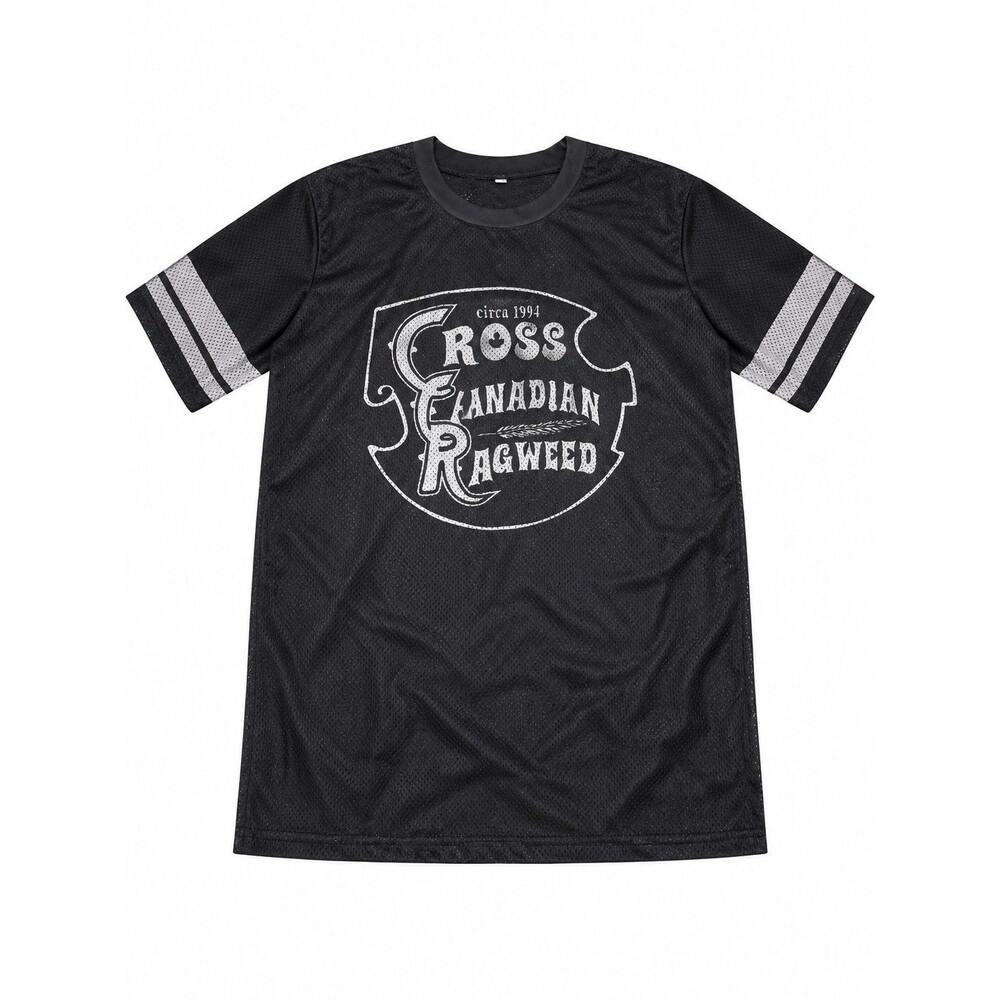 Cross Canadian Ragweed Jersey Small Black Mesh Football Shirt Ragweed 25 Vintage